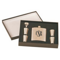 Stainless Steel Flask Gift Set